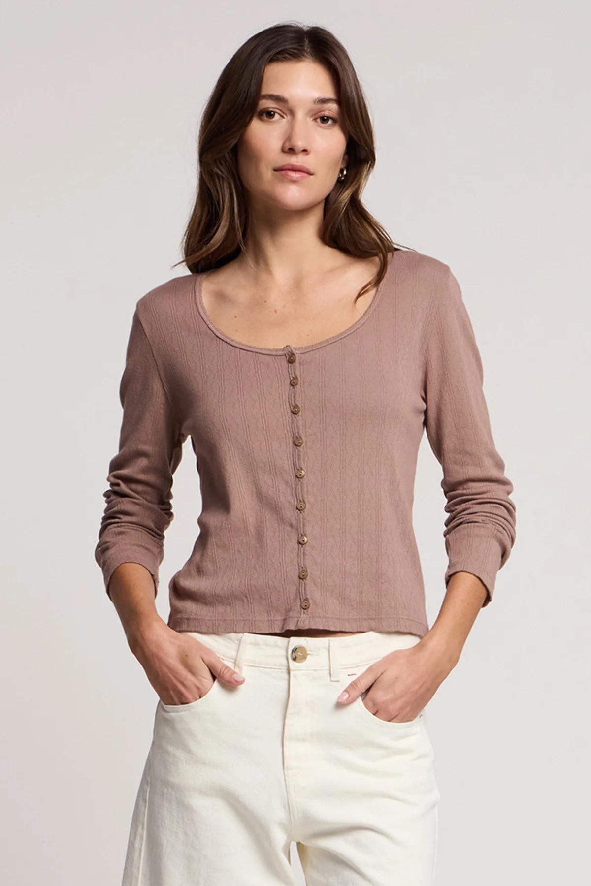 ZELDA POINTELLE CARDIGAN